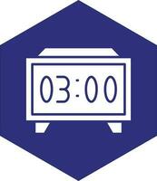 Digital Clock Vector Icon design