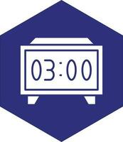 Digital Clock Vector Icon design