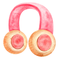 acquerello cuffie aggeggio png