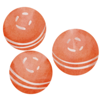 watercolor cricket ball png