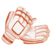 acuarela guantes deporte png