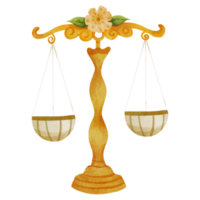 aquarelle zodiaque Balance png