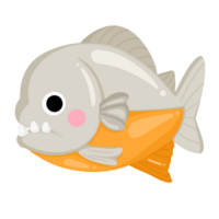 piranha sea animal png