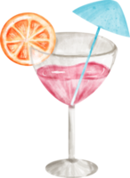 waterverf cocktail klem kunst png