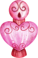 clipart de perfume em aquarela png