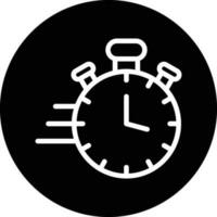 Fast Time Vector Icon Design