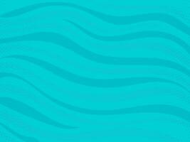 Turquoise Wave Dotted Pattern Background. vector