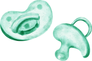 pacifier watercolor watercolor png