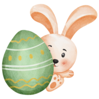 watercolor easter bunny png