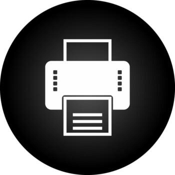 Printer Vector Icon