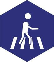 Pedestrian Vector Icon design