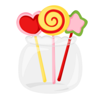 bonbons illustration dessin animé png