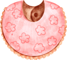 baby bib watercolor png