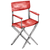 Director chair watercolor png