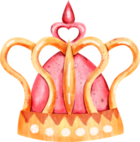 watercolor crown clip art png