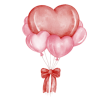 valentine watercolor clip art png