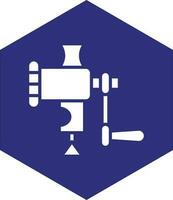 Meat Grinder Vector Icon design