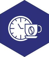 Coffee Time Vector Icon design