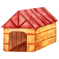 watercolor dog house png