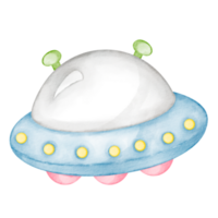 waterverf ufo ruimte klem kunst png