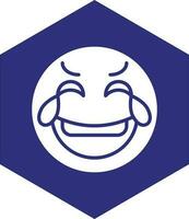 Laughing Vector Icon design