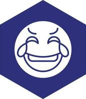 Laughing Vector Icon design