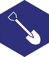 Shovel Vector Icon design