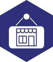 Store Sign Vector Icon design