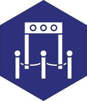 Boarding Gate Vector Icon design