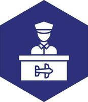 Security Control Vector Icon design