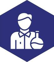 Chemist Vector Icon design