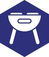 BBQ Vector Icon design