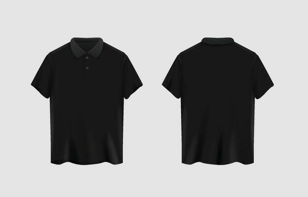 Black Polo Shirt Vector Art, Icons, and Graphics for Free Download