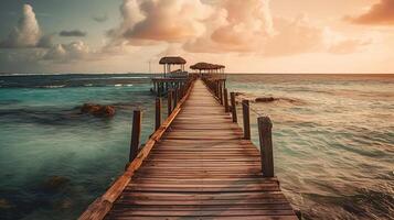 Tropical Destination - Pier For Paradise Island, photo