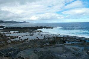 isla de gran canaria en el atlántico Oceano foto