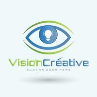 Eye Logo design vector template. Colorful media icon. Creative Vision Logotype concept. Colorful Eye Logo vision.