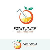 Fresh Drink Simple Logo Template vector