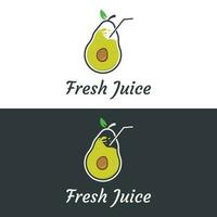 Fresh Drink Simple Logo Template vector