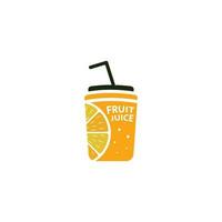 Fresh Drink Simple Logo Template vector