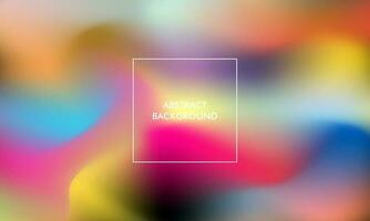 abstract gradient blur background with pastel, tosca, pink, red, blue, purple, yellow, green, white color vector