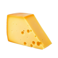 Piece of cheese isolated. png