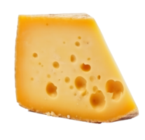 Piece of cheese isolated. png