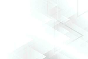 Abstract  white and gray color, modern design background with geometric triangle shape. Vector illustration.