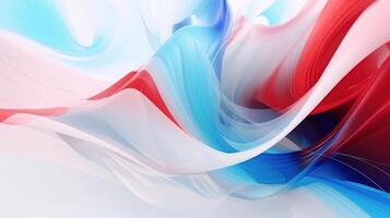 Abstract background blue red white, photo