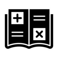 Math Book Icon Design vector