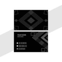 Modern business card design. vector