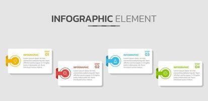 Creative infographic design template vector