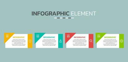 Creative infographic design template vector