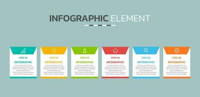 Creative infographic design template vector