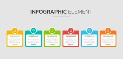 Creative infographic design template vector